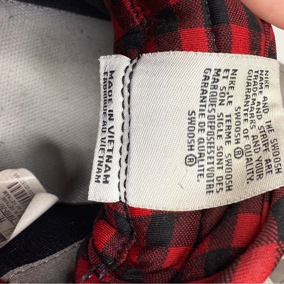 Nike Air Force 1 Low '07 LV8 Light Taupe with Buffalo Check Size Mens 12 - Picture 9 of 10